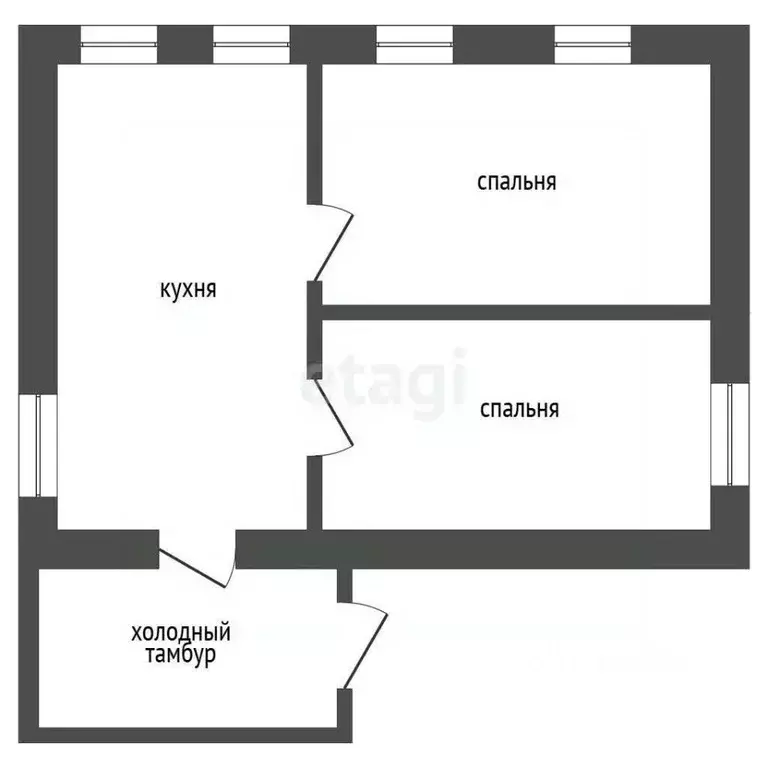 Дом в Тюменская область, Ялуторовский муниципальный округ, с. Киева ... - Фото 2