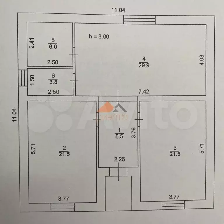 Коттедж 96 м на участке 10 сот. - Фото 0