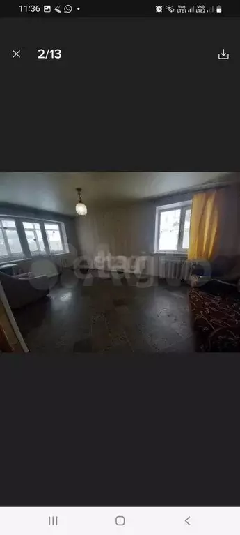 1-к. квартира, 30,7 м, 4/4 эт. - Фото 1