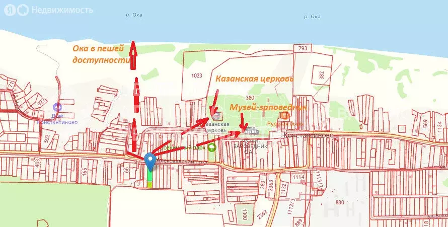 Участок в Рязанская область, Рыбновский муниципальный округ, село ... - Фото 1