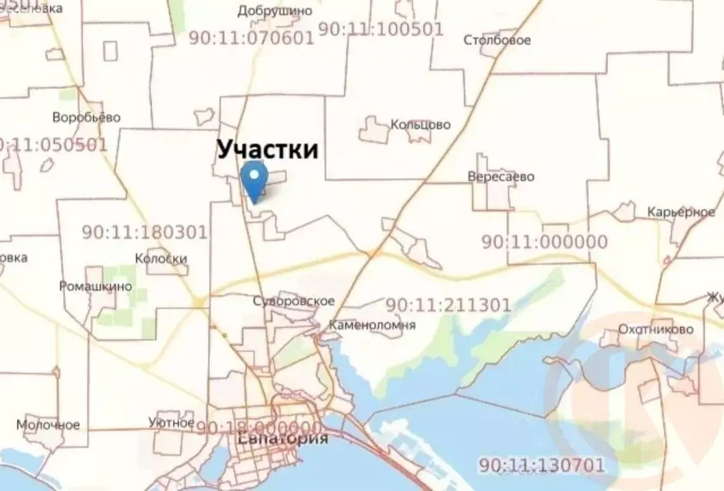 Участок в Крым, Сакский район, с. Суворовское  (60.0 сот.) - Фото 1