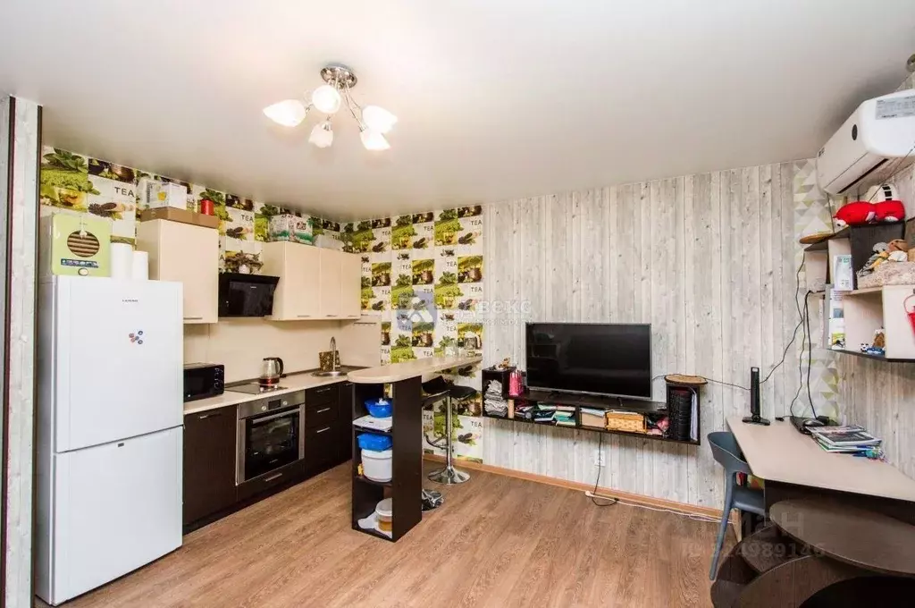 Студия Тюменская область, Тюмень ул. Червишевский Тракт, 45 (26.4 м) - Фото 1