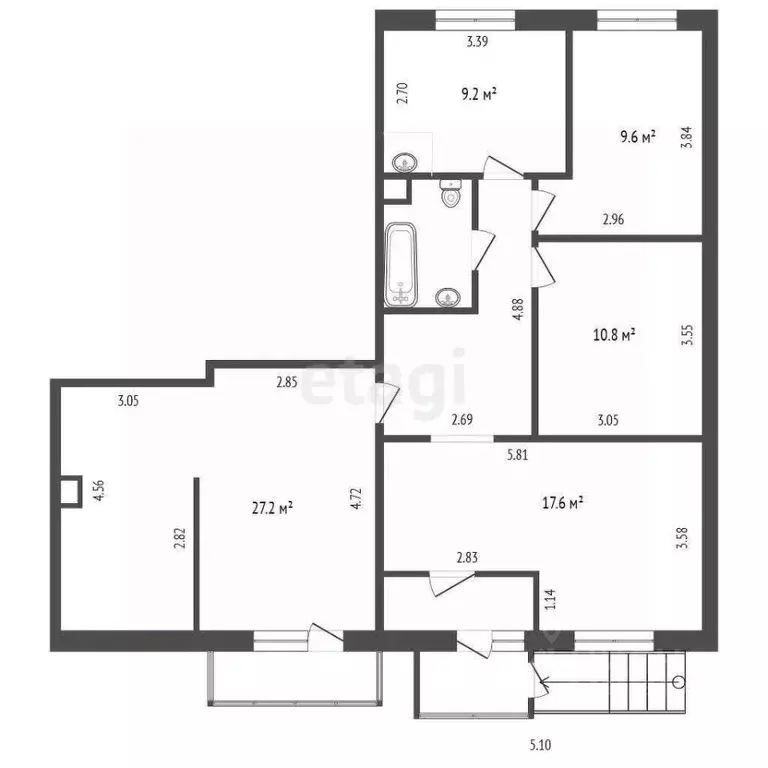 Помещение свободного назначения в Тюменская область, Тюмень ул. ... - Фото 2
