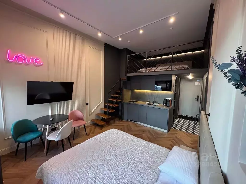 Студия Санкт-Петербург ул. Рубинштейна, 2/45 (34.0 м) - Фото 0