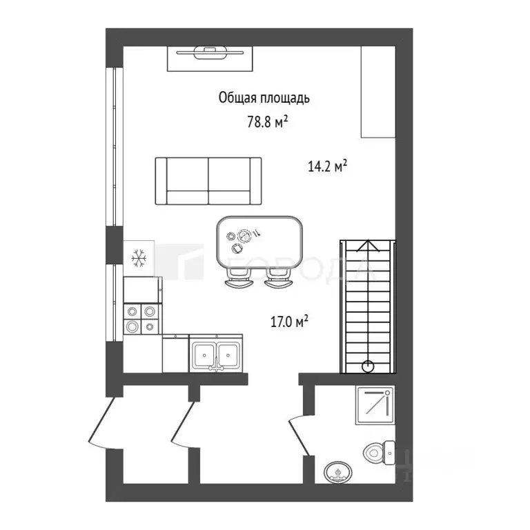 Таунхаус в Новосибирская область, с. Новолуговое, Березки-2 мкр, 5-й ... - Фото 2