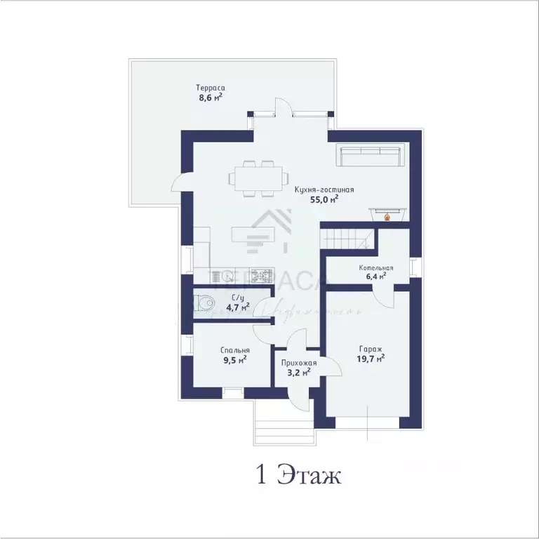 Дом в Ленинградская область, Гатчинский муниципальный округ, Вайя кп ... - Фото 2
