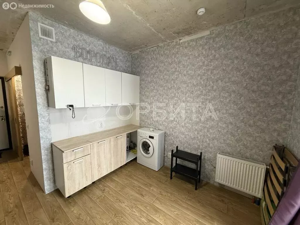 1-комнатная квартира: Тюмень, Краснооктябрьская улица, 16 (18.7 м) - Фото 2