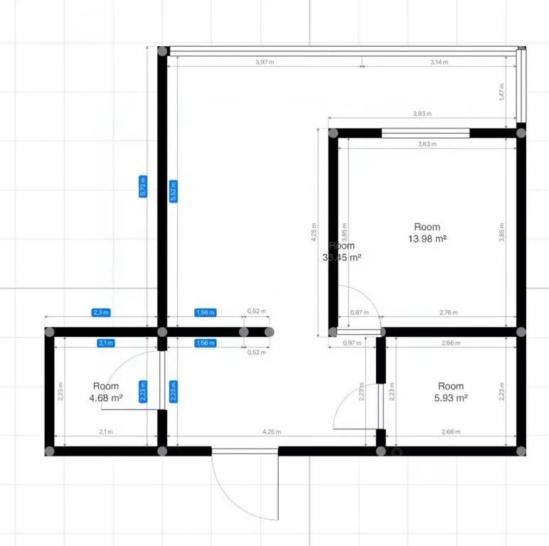 2-к кв. Кабардино-Балкария, Нальчик ул. Нахушева (63.0 м) - Фото 2
