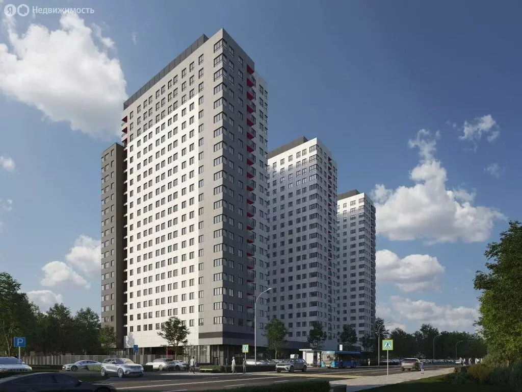 1-комнатная квартира: Люберцы, жилой комплекс Волковская 67 (40.57 м) - Фото 1