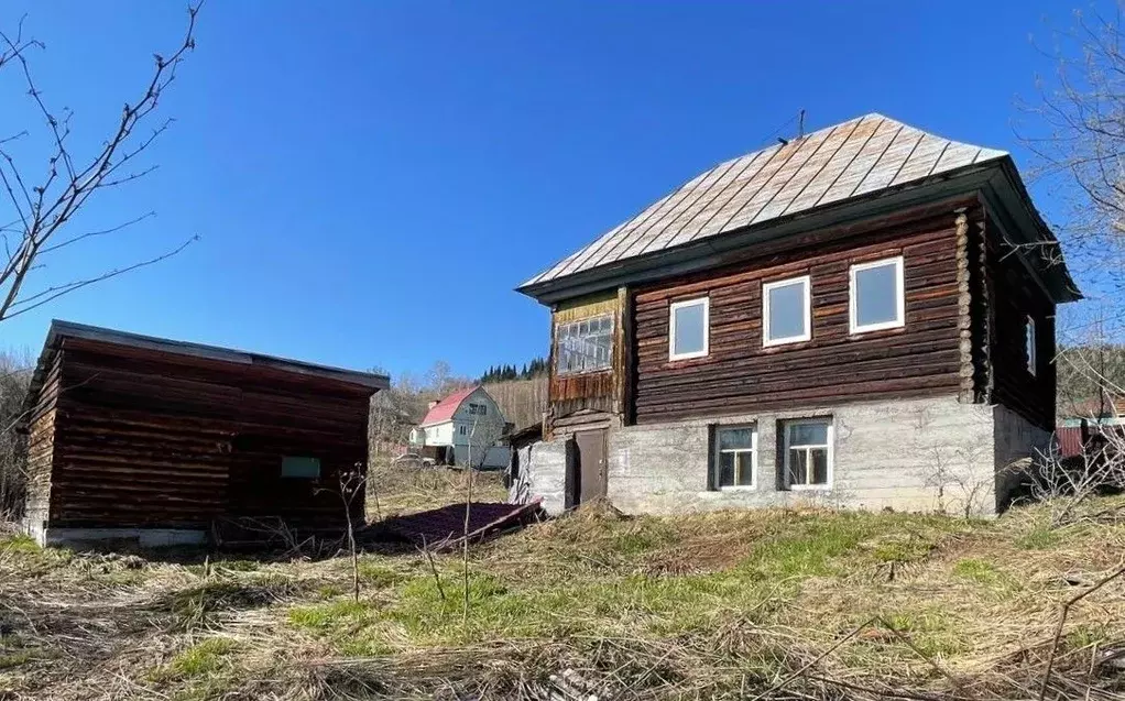 Дом в Кемеровская область, Таштагол ул. Кутузова, 50 (84 м) - Фото 0