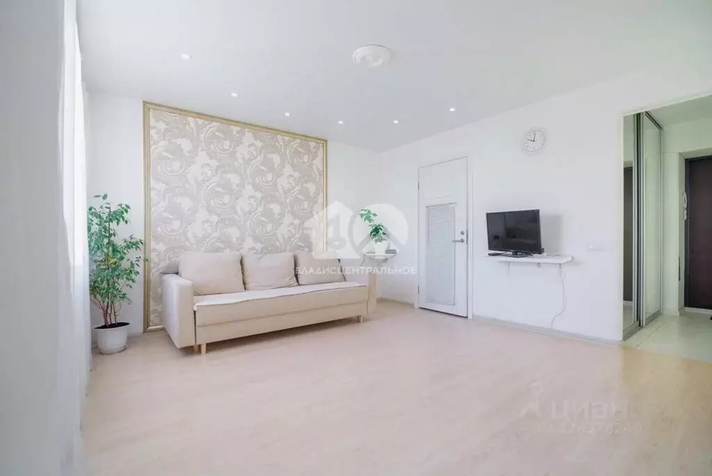 Студия Новосибирская область, Новосибирск Стрижи мкр, 1 (35.7 м) - Фото 1