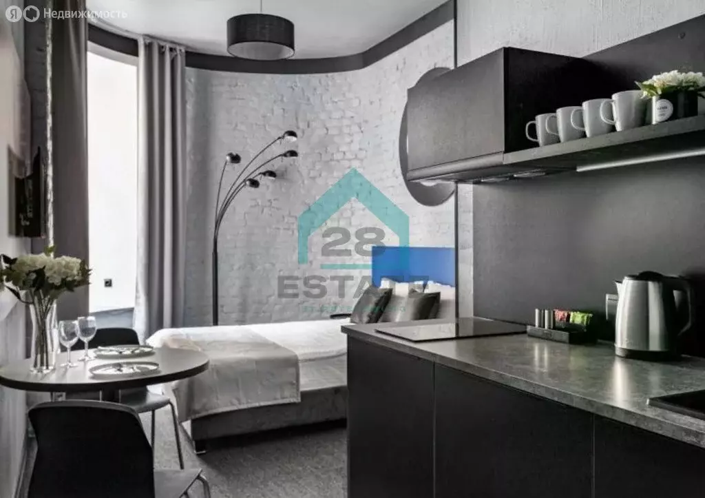 Квартира-студия: Санкт-Петербург, Лермонтовский проспект, 50 (12.5 м) - Фото 2