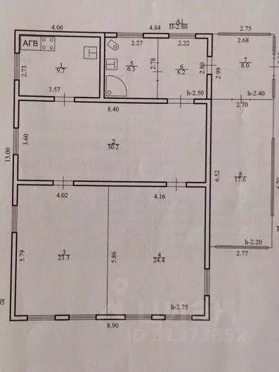Дом в Башкортостан, Уфа Романовка мкр, ул. Кустарево, 5 (111 м) - Фото 2