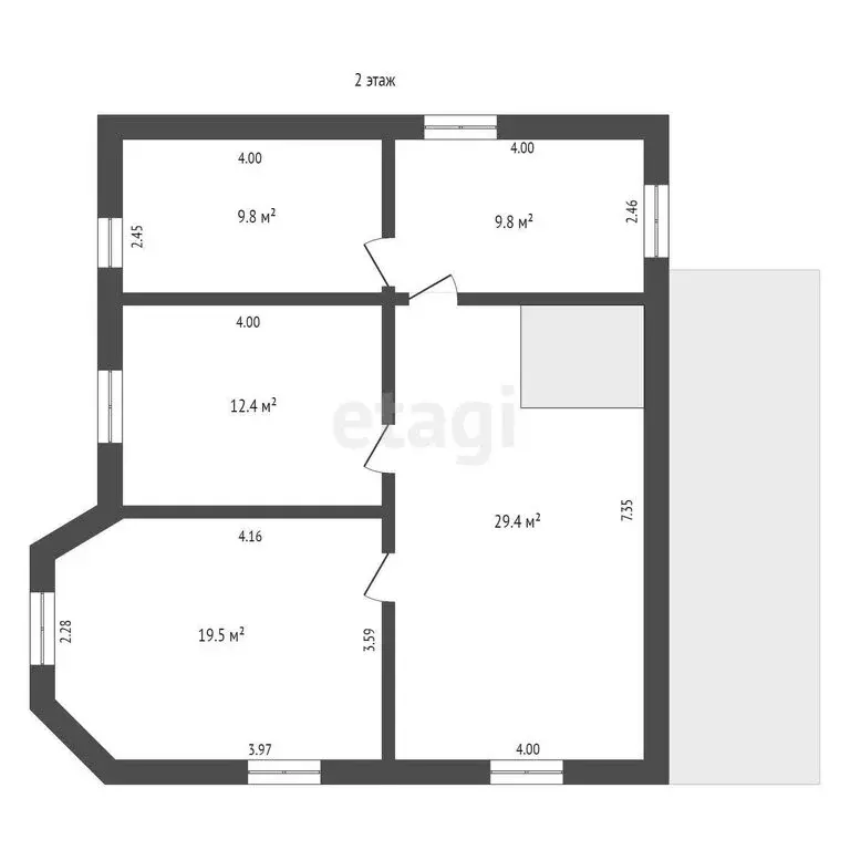 Дом в Республика Коми, муниципальный район Сыктывдинский, село ... - Фото 2
