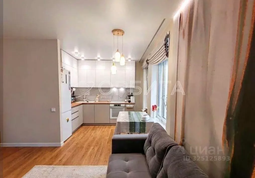 2-к кв. Тюменская область, Тюменский муниципальный округ, д. Дударева ... - Фото 1