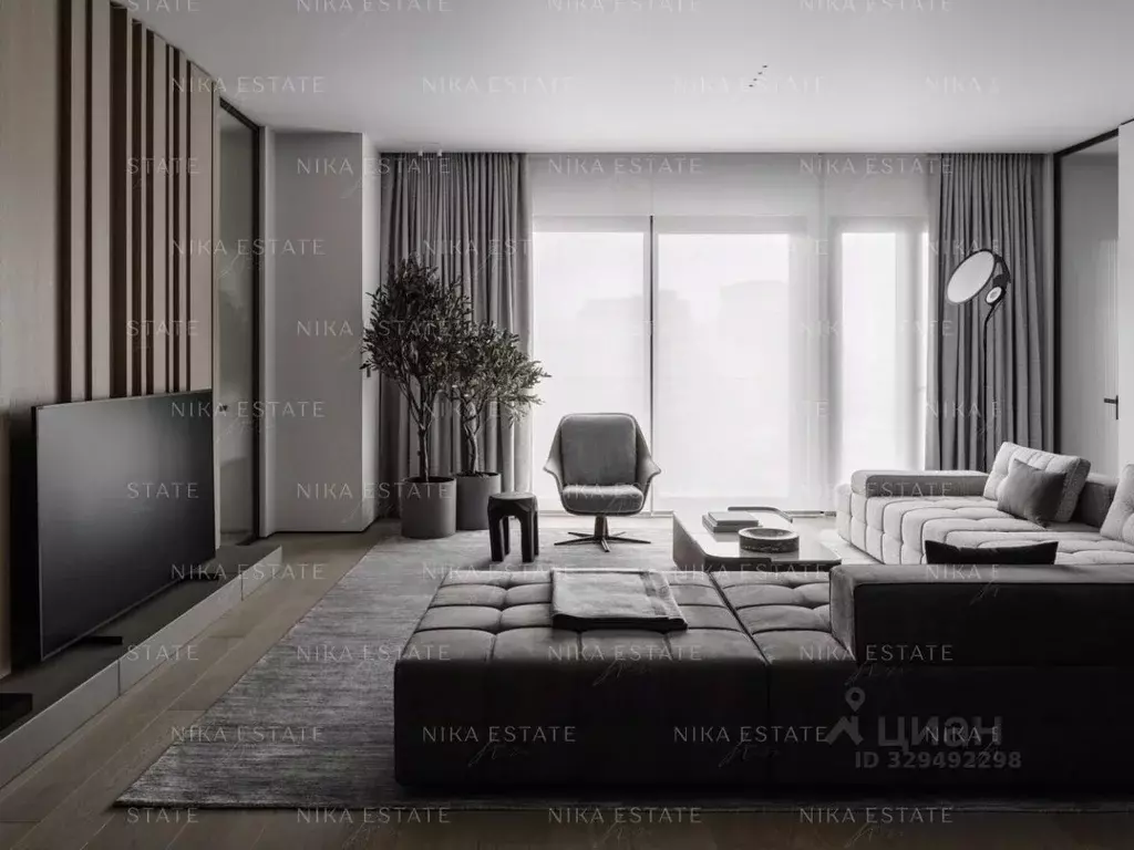 4-к кв. Москва ул. Большая Полянка, 44 (168.0 м) - Фото 1