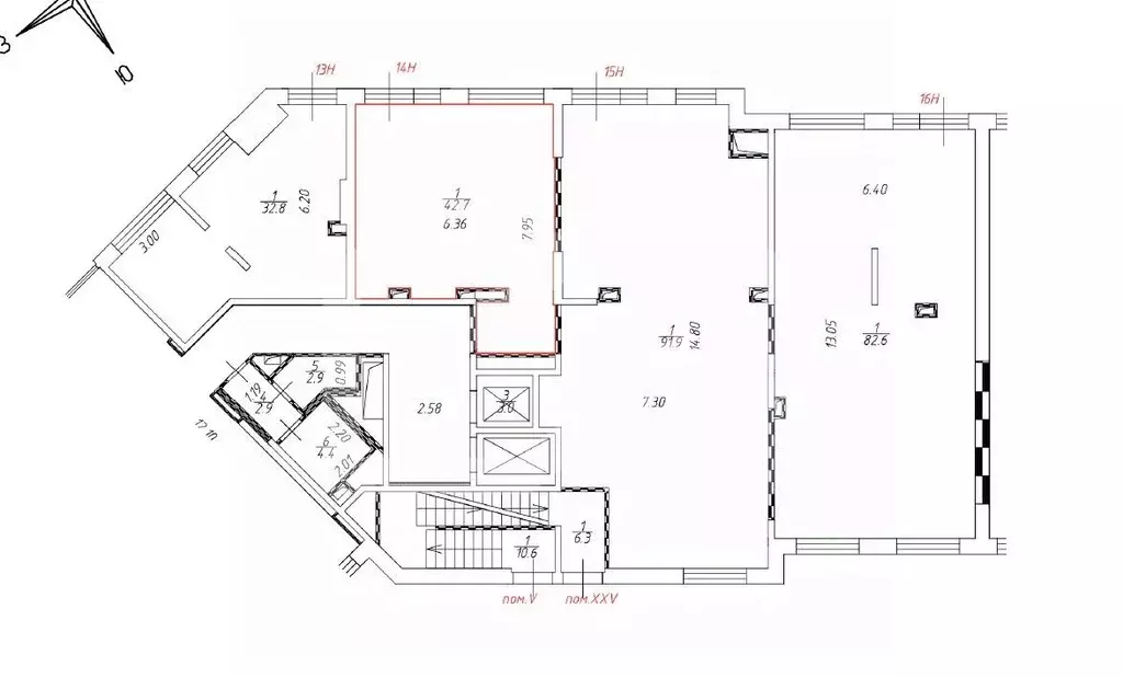 Торговая площадь в Москва пер. 1-й Котляковский, 4к3 (43 м) - Фото 2
