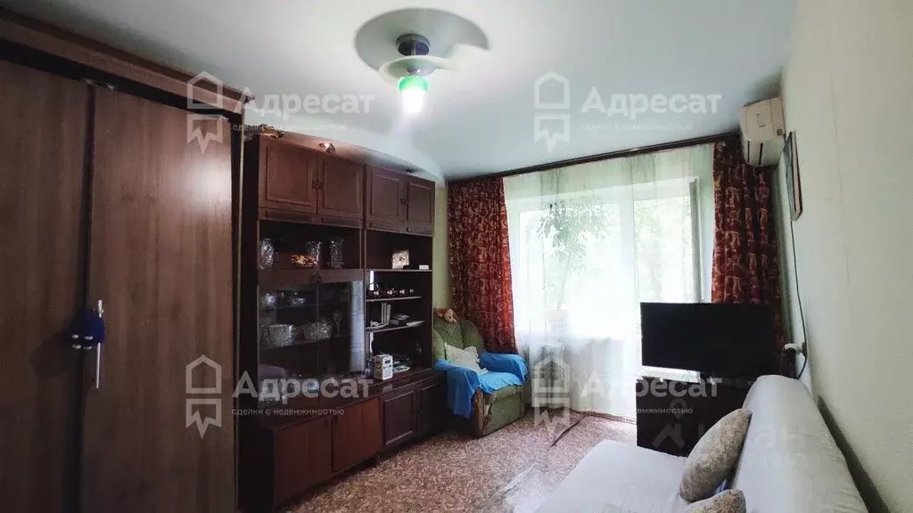 1-к кв. Волгоградская область, Волжский ул. Имени генерала Карбышева, ... - Фото 1