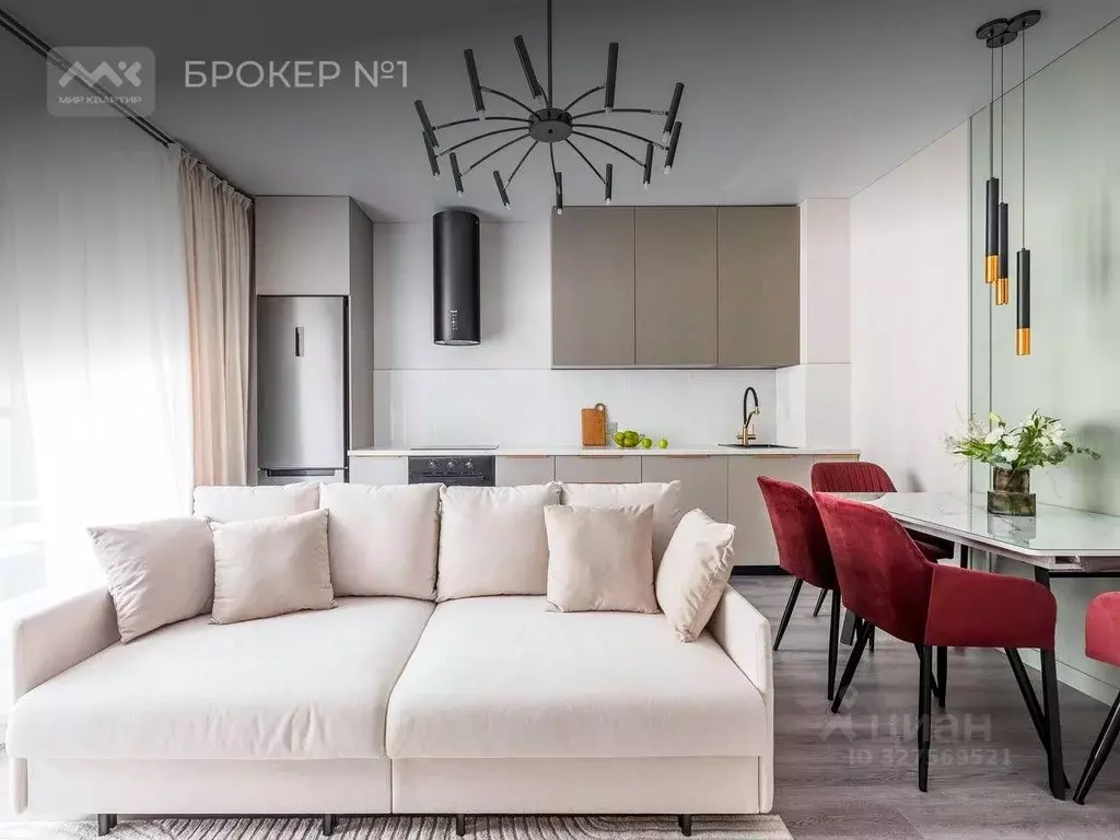 3-к кв. Санкт-Петербург Уральская ул., 25 (65.0 м) - Фото 2