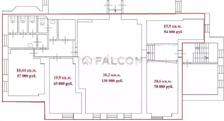 Офис в Москва Барыковский пер., 4С2 (176 м) - Фото 2