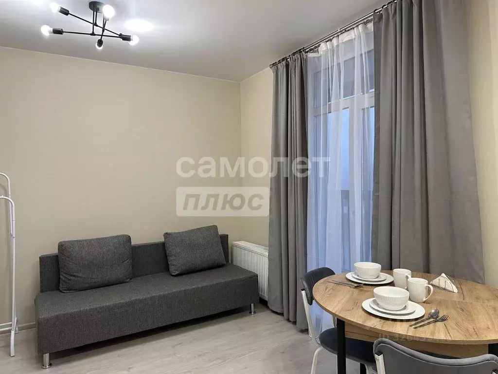 Студия Санкт-Петербург пос. Шушары, ул. Чудовская, 14к1 (23.6 м) - Фото 2