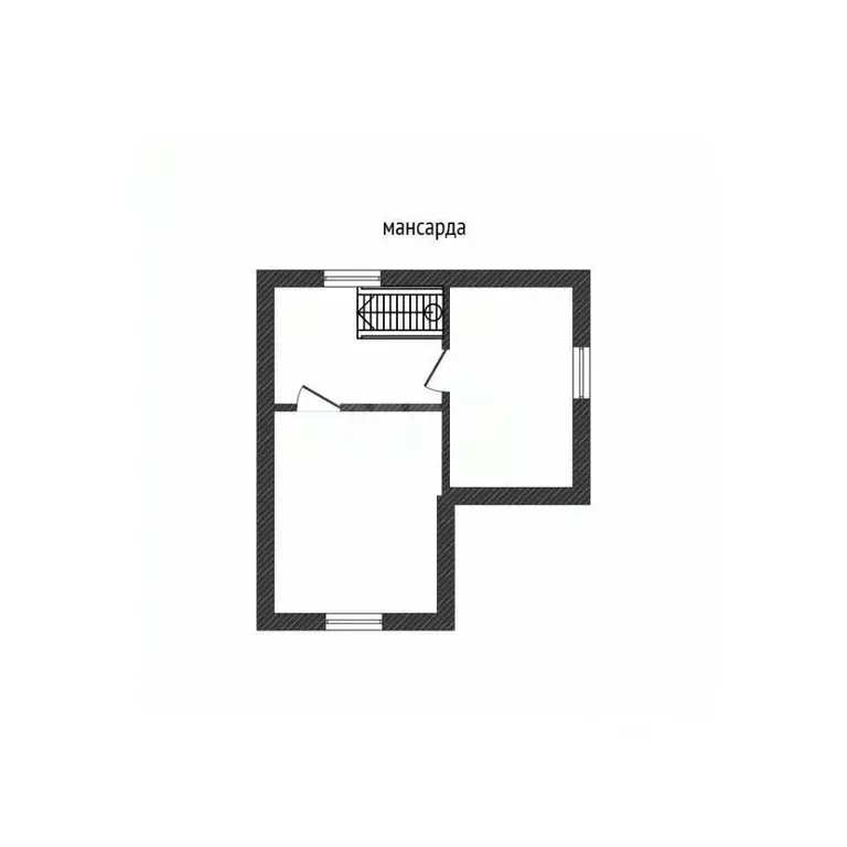 Дом в Брянская область, Брянск Большое Полпино пгт, Дачная ул. (45 м) - Фото 2