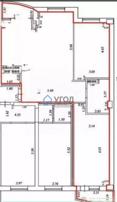 3-к кв. Самарская область, Самара Пионерская ул., 100 (84.8 м) - Фото 1