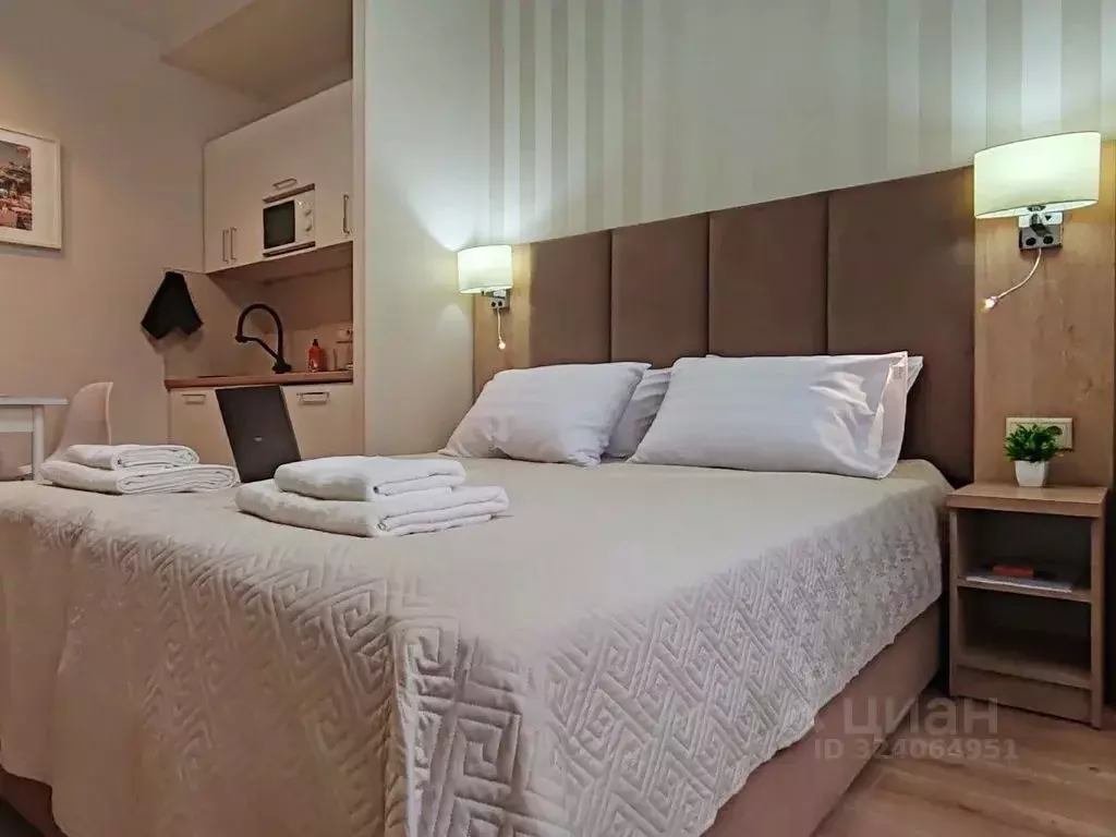 Студия Краснодарский край, Краснодар ул. Конгрессная, 15 (22.0 м) - Фото 1