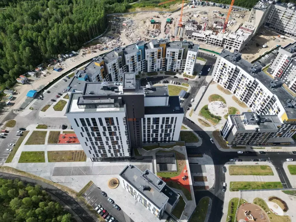 1-к кв. Карелия, Петрозаводск проезд Алексея Афанасьева, 7 (43.2 м) - Фото 1