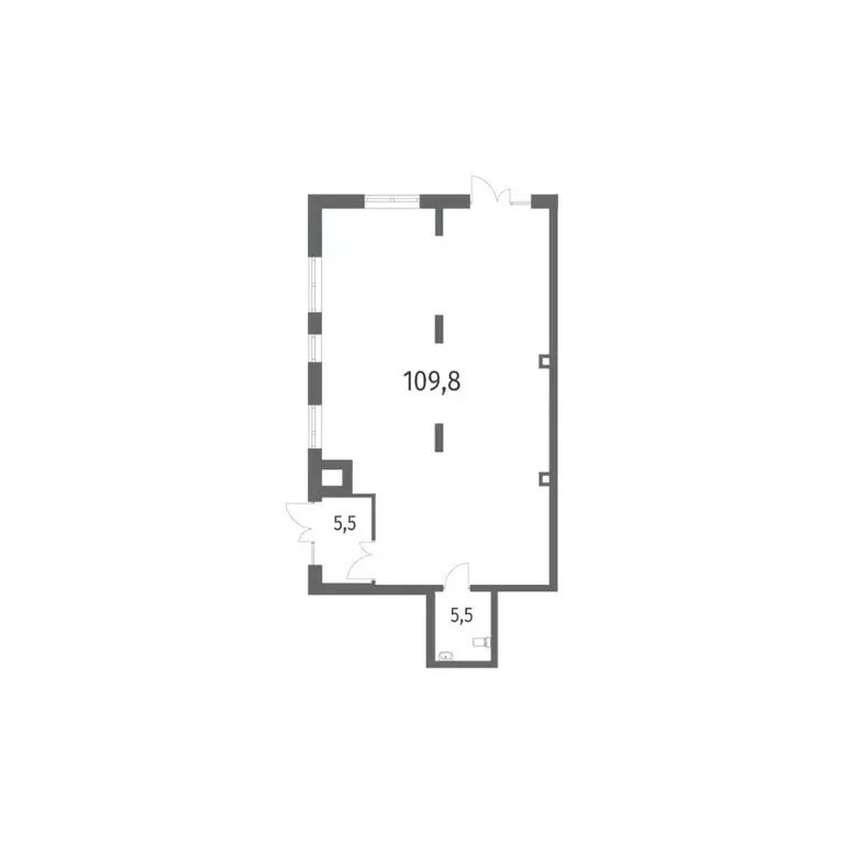 Помещение свободного назначения в Санкт-Петербург ул. Академика ... - Фото 2