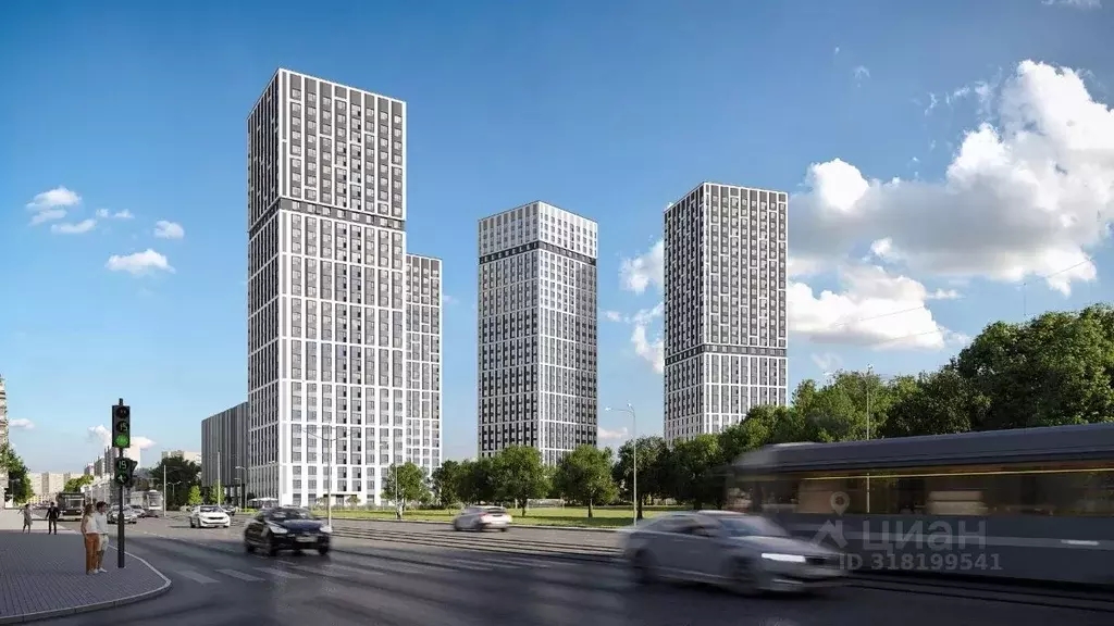 1-к кв. Свердловская область, Екатеринбург ул. Победы, 65 (45.1 м) - Фото 1