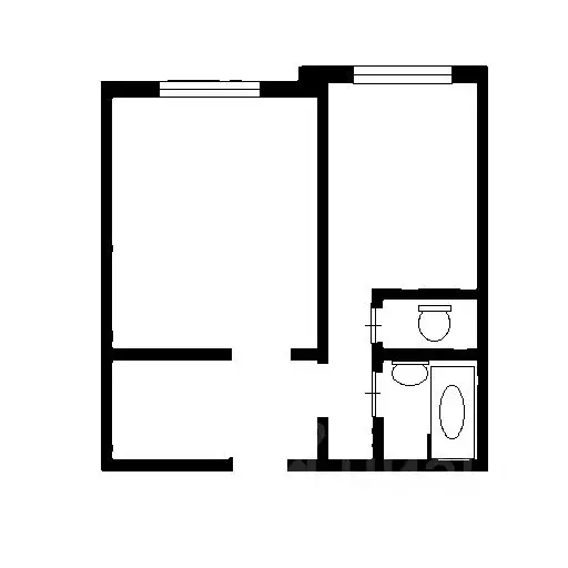 1-к кв. Татарстан, Казань ул. Баки Урманче, 11Бк2 (36.0 м) - Фото 1