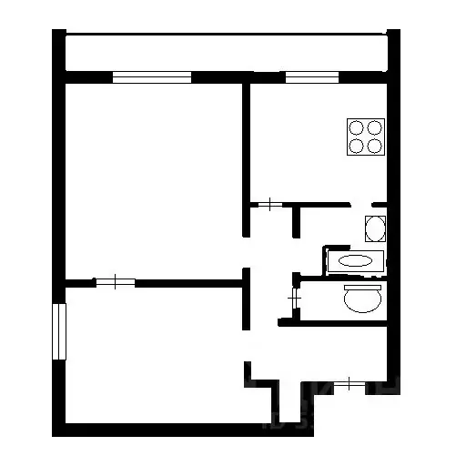 2-к кв. Москва Мичуринский просп., 52 (39.0 м) - Фото 1