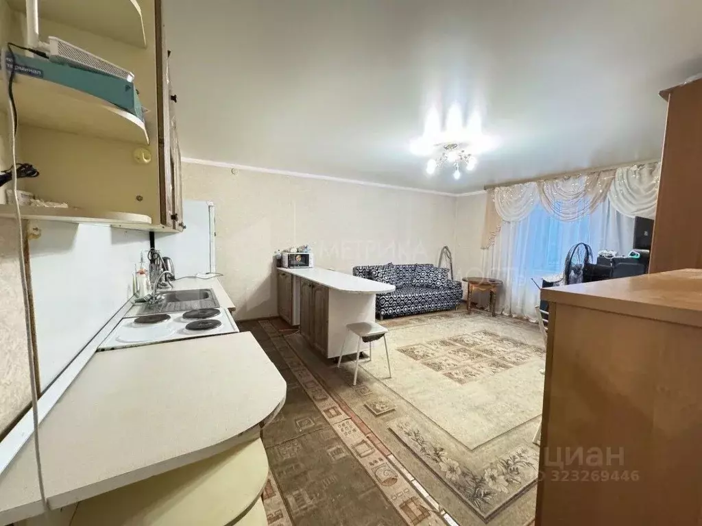 1-к кв. Тюменская область, Тюменский муниципальный округ, Боровский ... - Фото 1