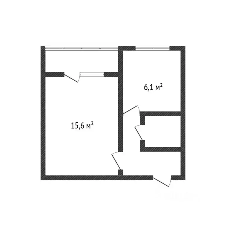 1-к кв. Москва Новоалексеевская ул., 18К1 (30.0 м) - Фото 1