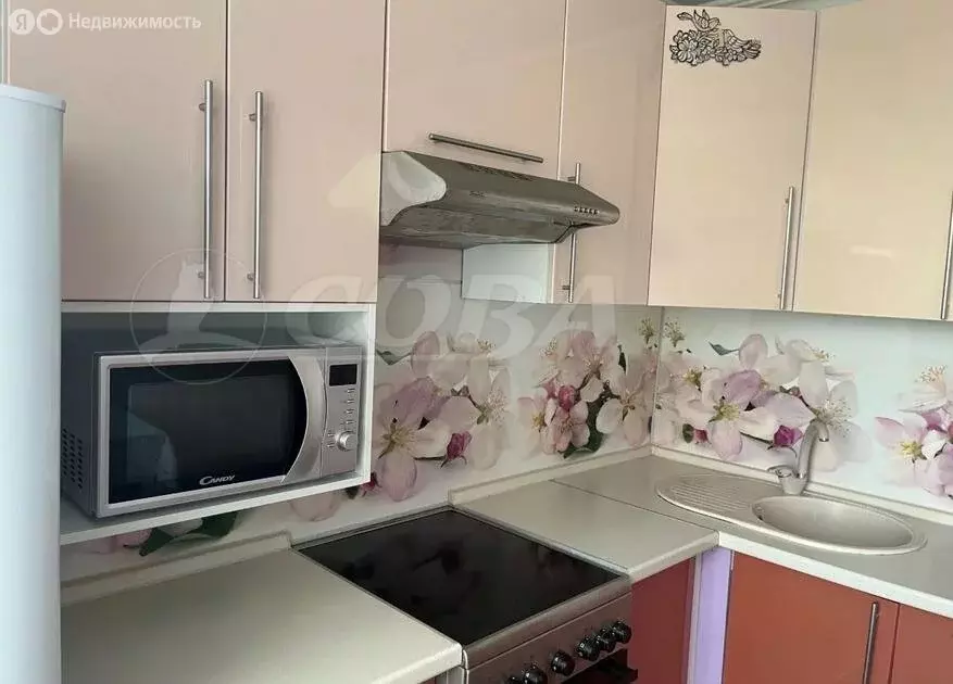 1-комнатная квартира: Тюмень, микрорайон Мыс, Судоремонтная улица, 23 ... - Фото 1