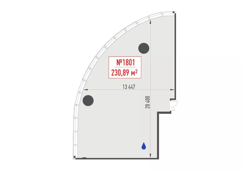 Офис в Москва Шелепихинский туп., 17/1 (231 м) - Фото 2