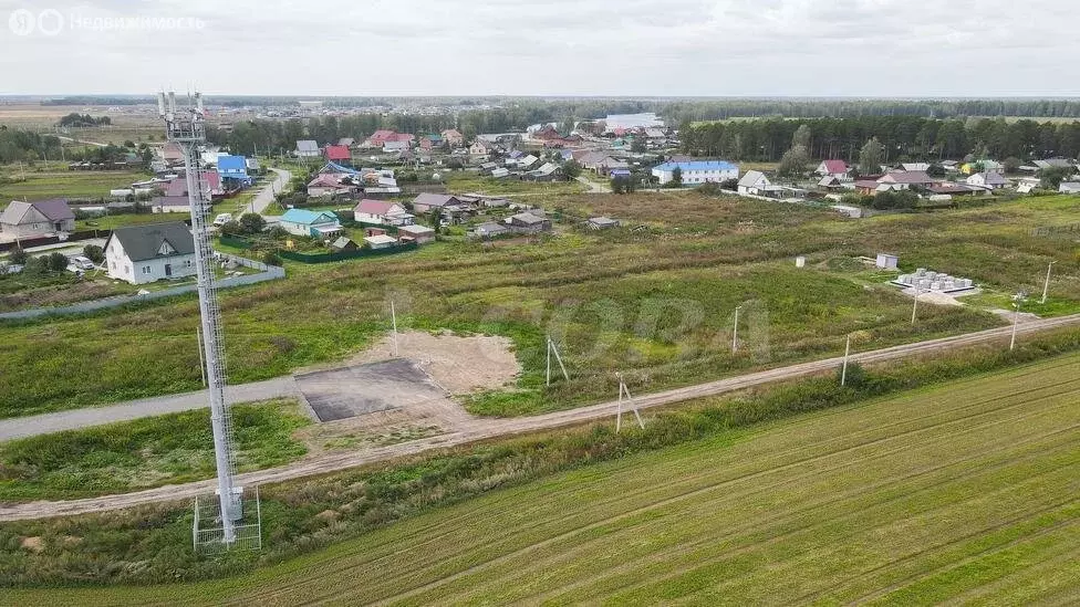 Участок в Тюменский район, деревня Малиновка (7.3 м) - Фото 1