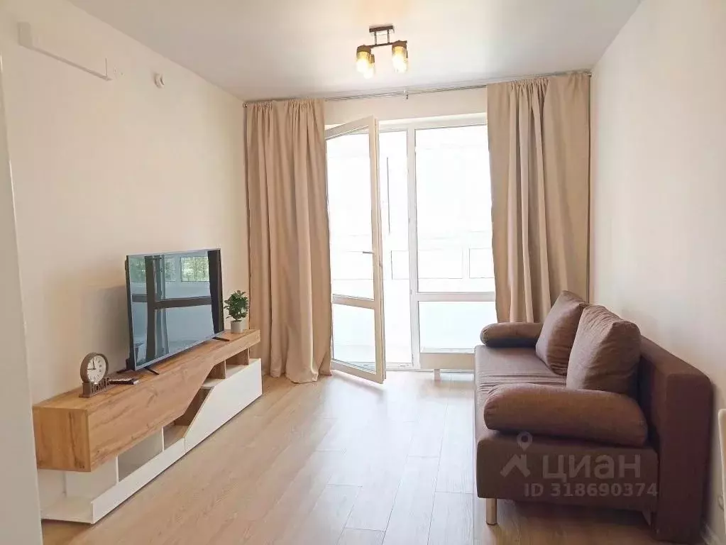 2-к кв. Калужская область, Обнинск ул. Курчатова, 25/4 (35.0 м) - Фото 2