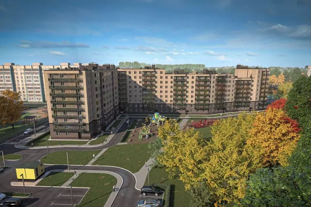 Студия Ленинградская область, Всеволожский район, д. Новое Девяткино, ... - Фото 1