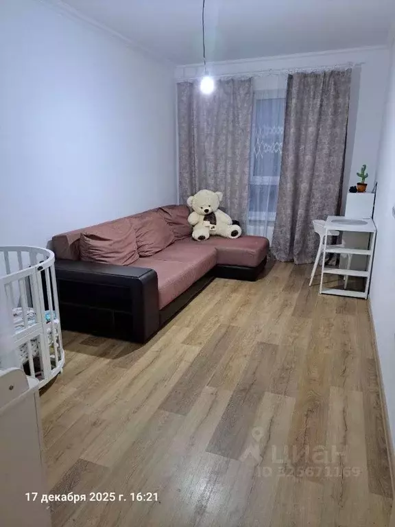 1-к кв. Тверская область, Тверь ул. Медовая, 7 (38.9 м) - Фото 0