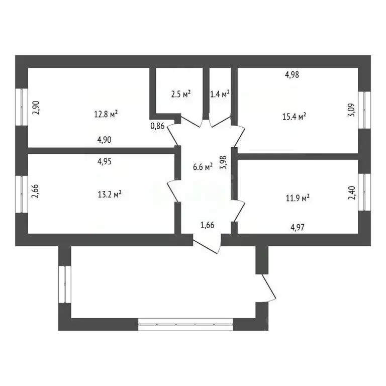 Дом в Амурская область, Благовещенск Кузнечная ул., 317/3 (64 м) - Фото 0
