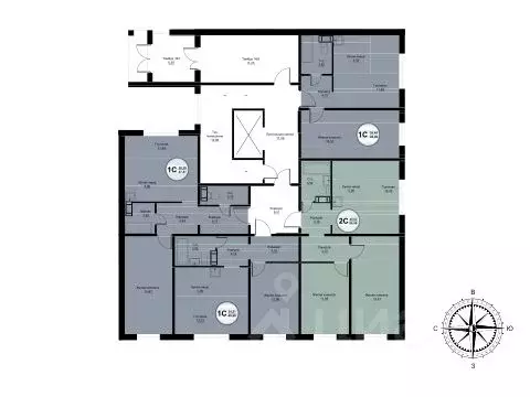 3-к кв. Челябинская область, Челябинский городской округ, пос. ... - Фото 2