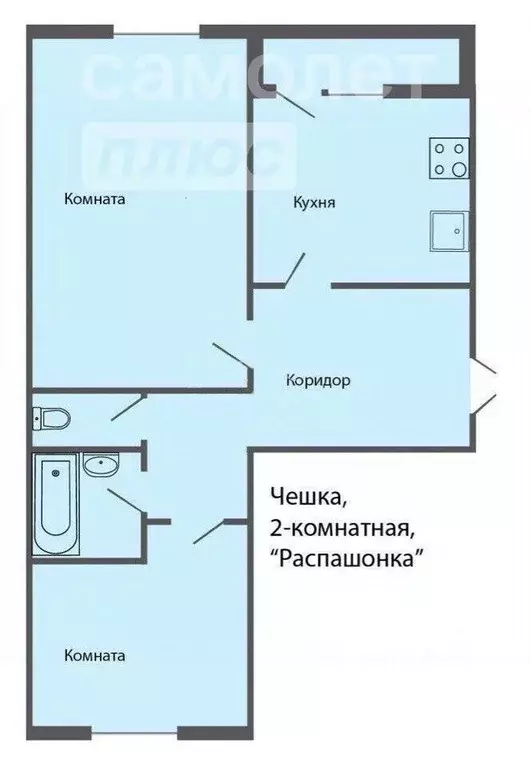 2-к кв. Владимирская область, Владимир ул. Разина, 11 (53.1 м) - Фото 1