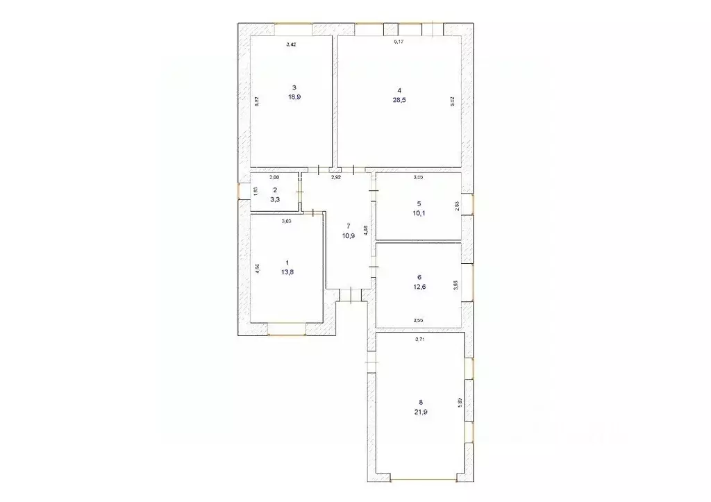 Дом в Оренбургская область, Оренбургский район, с. Нежинка Юбилейная ... - Фото 2