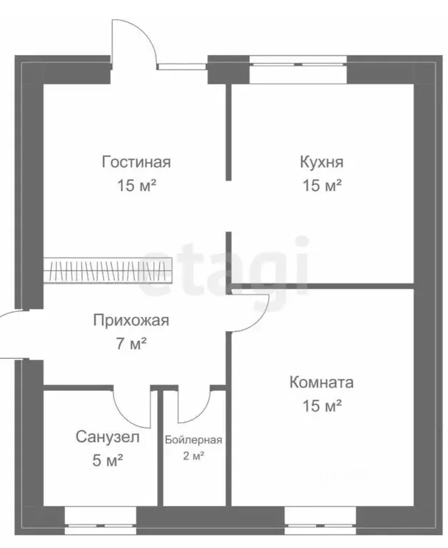 Дом в Смоленская область, Починковский муниципальный округ, д. ... - Фото 2
