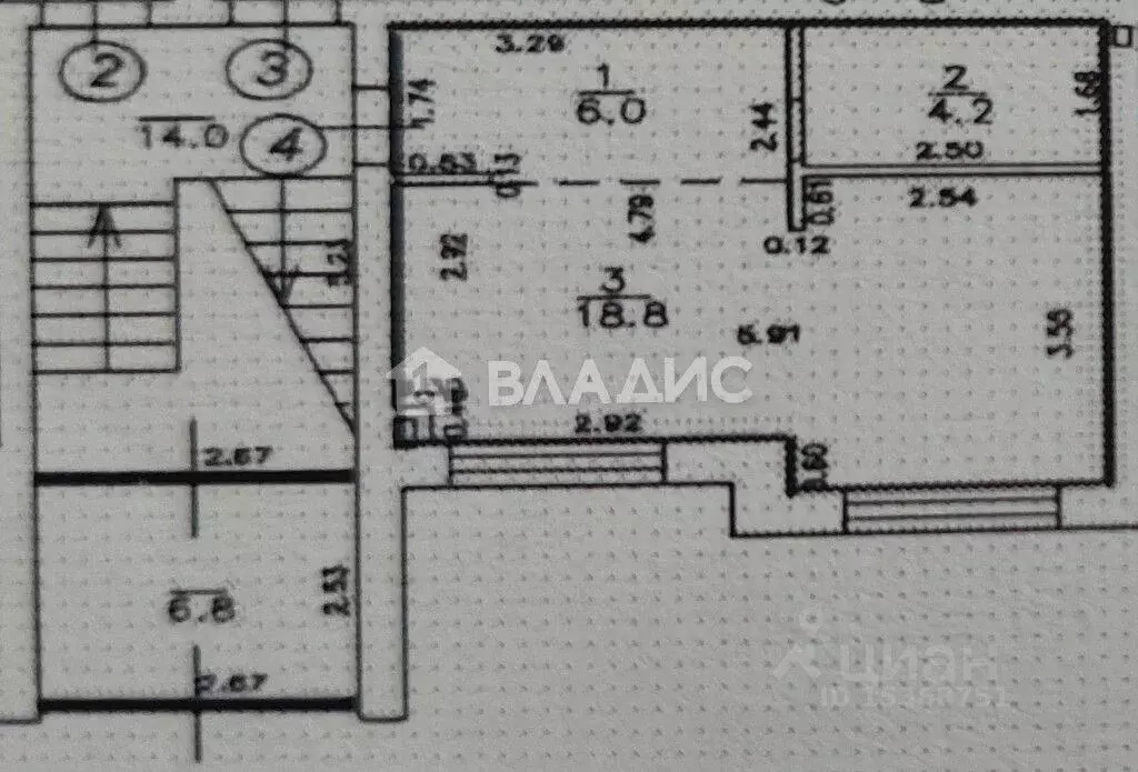 Студия Калининградская область, Зеленоградск ул. Ясная, 6 (29.0 м) - Фото 2
