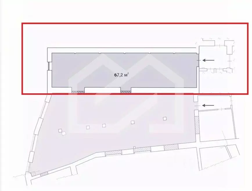 Помещение свободного назначения в Москва Звенигородское ш., 18/20к3 ... - Фото 2