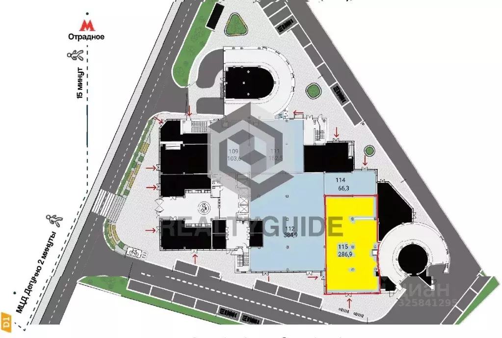 Торговая площадь в Москва Алтуфьевское ш., 35к1 (279 м) - Фото 1