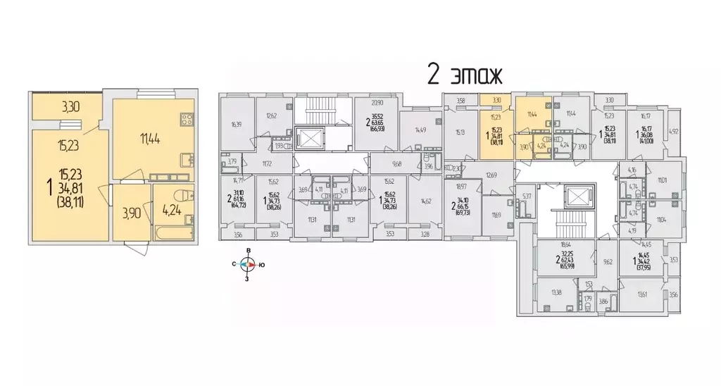 1-к кв. Белгородская область, Белгородский район, Разумное рп ул. ... - Фото 1